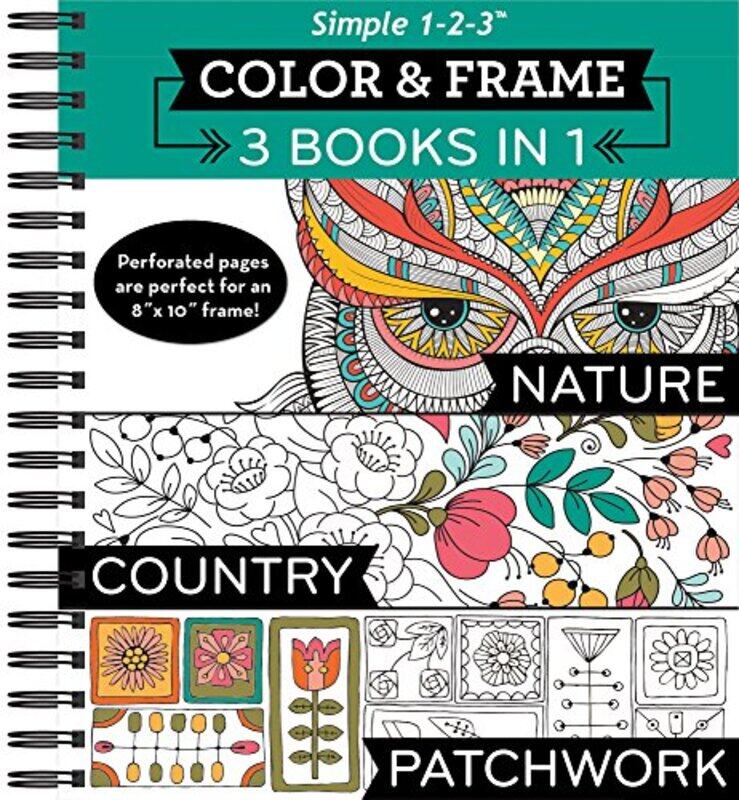 Color And Frame 3 Books In 1 Nature Country Patchwork Adult Coloring Book By New Seasons - Publications International Ltd - Paperback
Color And Frame 3 Books In 1 Nature Country Patchwork Adult Coloring Book By New Seasons - Publications International Ltd - Paperback