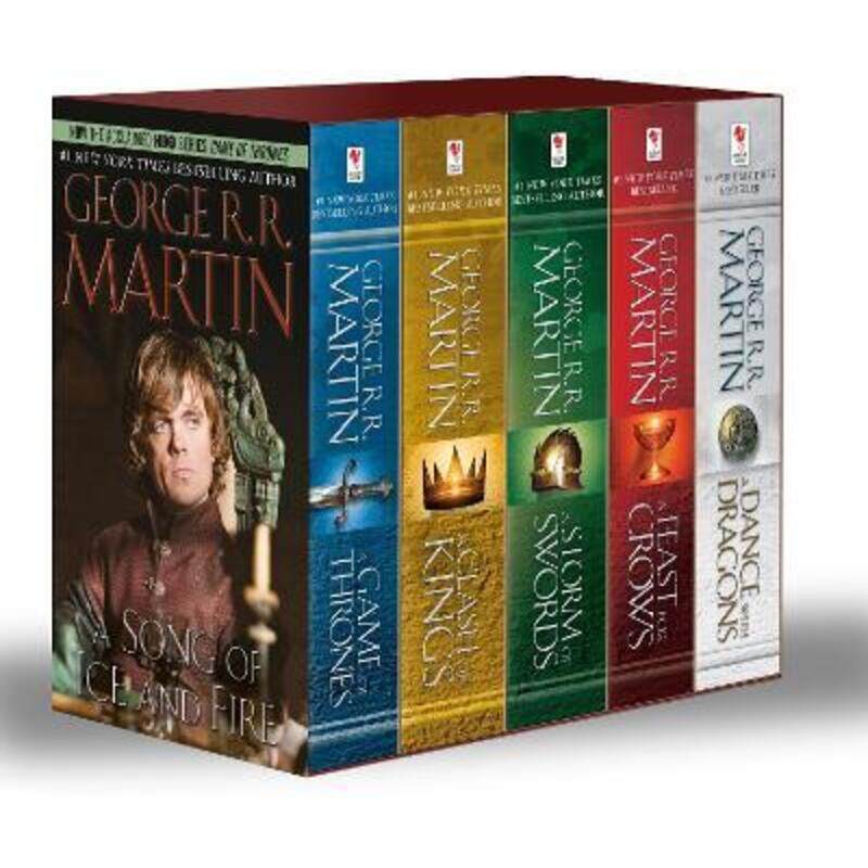 George R. R. Martin's A Game of Thrones 5-Book Boxed Set (Song of Ice and Fire Series)
George R. R. Martin's A Game of Thrones 5-Book Boxed Set (Song of Ice and Fire Series)