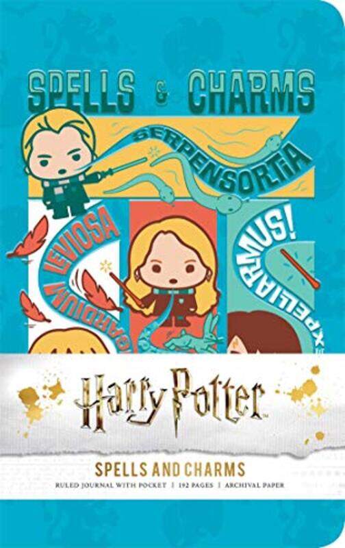 Harry Potter Spells and Charms Ruled Pocket Journal by Zaneena NabeelAurora by Z-Hardcover
Harry Potter Spells and Charms Ruled Pocket Journal by Zaneena NabeelAurora by Z-Hardcover