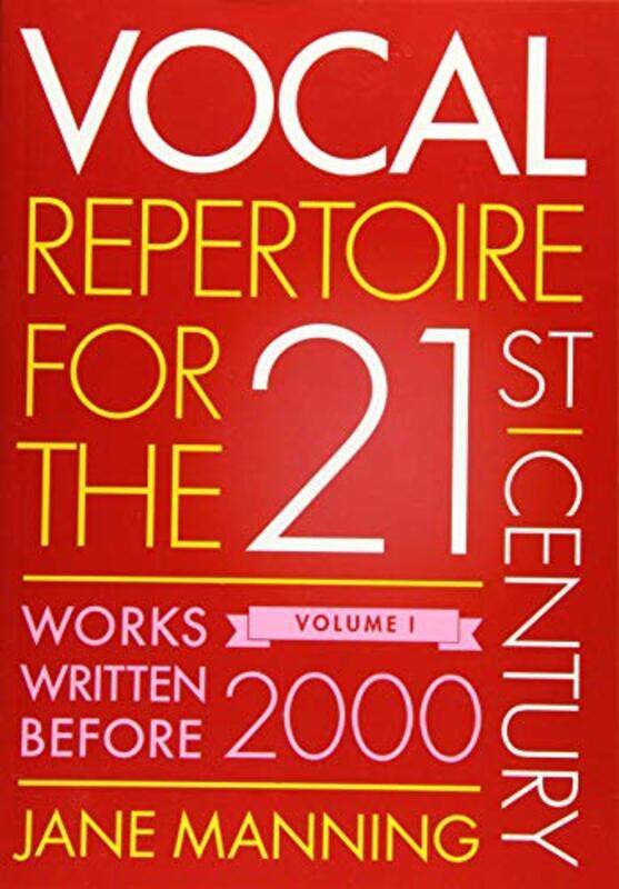 Vocal Repertoire for the TwentyFirst Century Volume 1 by Jane Professor of Vocal Studies, Professor of Vocal Studies, Guildhall School of Music Mannin
Vocal Repertoire for the TwentyFirst Century Volume 1 by Jane Professor of Vocal Studies, Professor of Vocal Studies, Guildhall School of Music Mannin