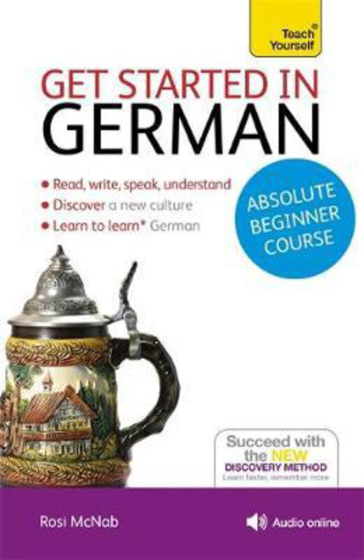 Get Started in German Absolute Beginner Course: (Book and audio support), Mixed Media Product, By: Rosi McNab
Get Started in German Absolute Beginner Course: (Book and audio support), Mixed Media Product, By: Rosi McNab