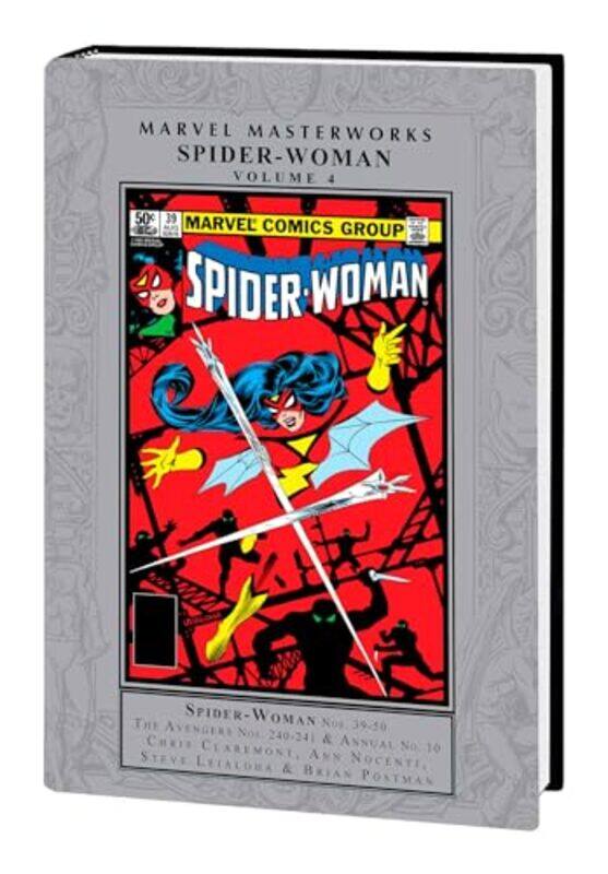 Marvel Masterworks SpiderWoman Vol 4 by Chris ClaremontAnn NocentiAl Milgrom-Hardcover
Marvel Masterworks SpiderWoman Vol 4 by Chris ClaremontAnn NocentiAl Milgrom-Hardcover