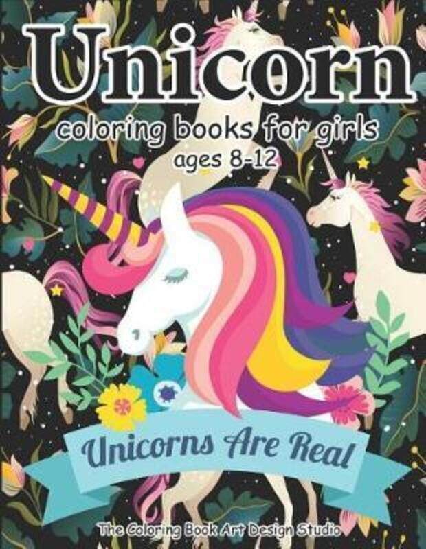 Unicorn Coloring Books for Girls ages 8-12: Unicorn Coloring Book for Girls, Little Girls, Kids: New.paperback,By :Art Design Studio, The Coloring Boo
Unicorn Coloring Books for Girls ages 8-12: Unicorn Coloring Book for Girls, Little Girls, Kids: New.paperback,By :Art Design Studio, The Coloring Boo