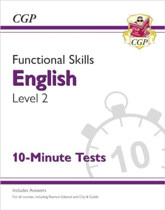 Functional Skills English Level 2 10 Minute Tests by Andrew ArmitageAlison Cogger-Paperback
Functional Skills English Level 2 10 Minute Tests by Andrew ArmitageAlison Cogger-Paperback