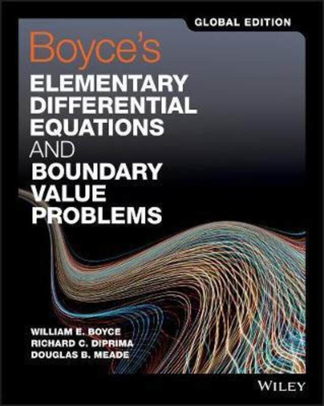 Boyce's Elementary Differential Equations and Boundary Value Problems, Paperback Book, By: William E. Boyce
Boyce's Elementary Differential Equations and Boundary Value Problems, Paperback Book, By: William E. Boyce