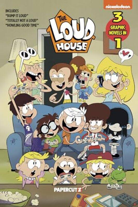 The Loud House 3In1 Vol 7 Includes Bump It Loud Totally Not A Loud And Howling Good Time, Paperback by Creative Team, The Loud House
The Loud House 3In1 Vol 7 Includes Bump It Loud Totally Not A Loud And Howling Good Time, Paperback by Creative Team, The Loud House
