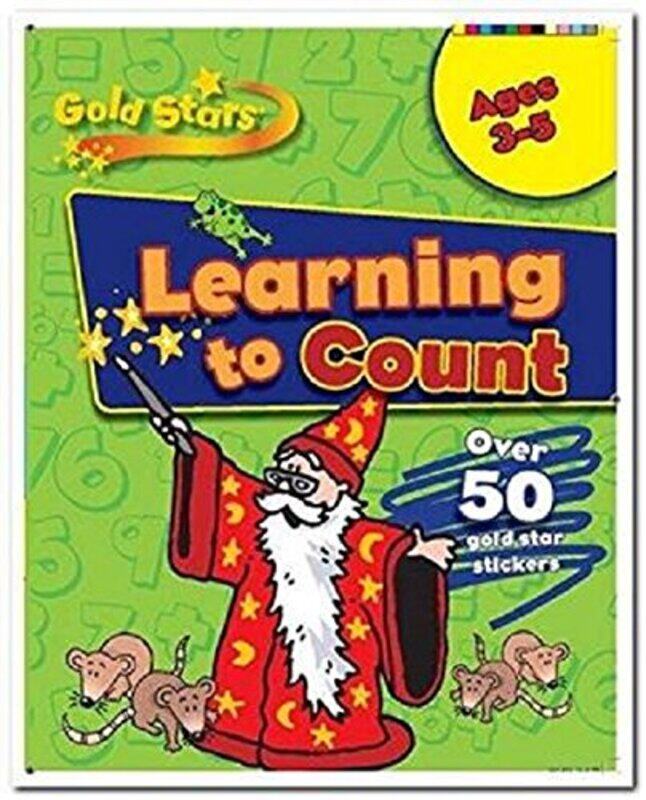 Gold Stars Starting to Count Preschool Workbook, Paperback Book, By: Parragon
Gold Stars Starting to Count Preschool Workbook, Paperback Book, By: Parragon