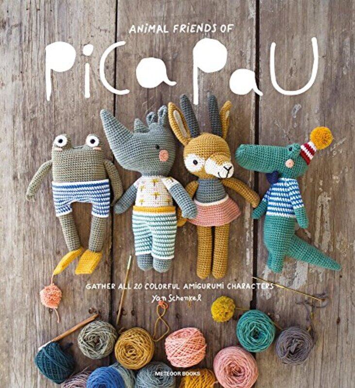 Animal Friends of Pica Pau: Gather All 20 Colorful Amigurumi Animal Characters,Paperback by Schenkel, Yan
Animal Friends of Pica Pau: Gather All 20 Colorful Amigurumi Animal Characters,Paperback by Schenkel, Yan