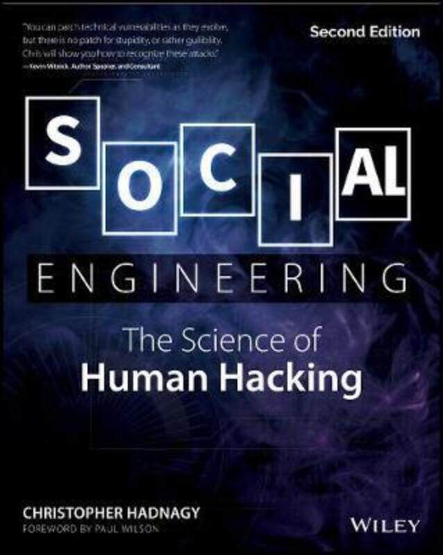 Social Engineering: The Science of Human Hacking.paperback,By :Hadnagy, Christopher
Social Engineering: The Science of Human Hacking.paperback,By :Hadnagy, Christopher