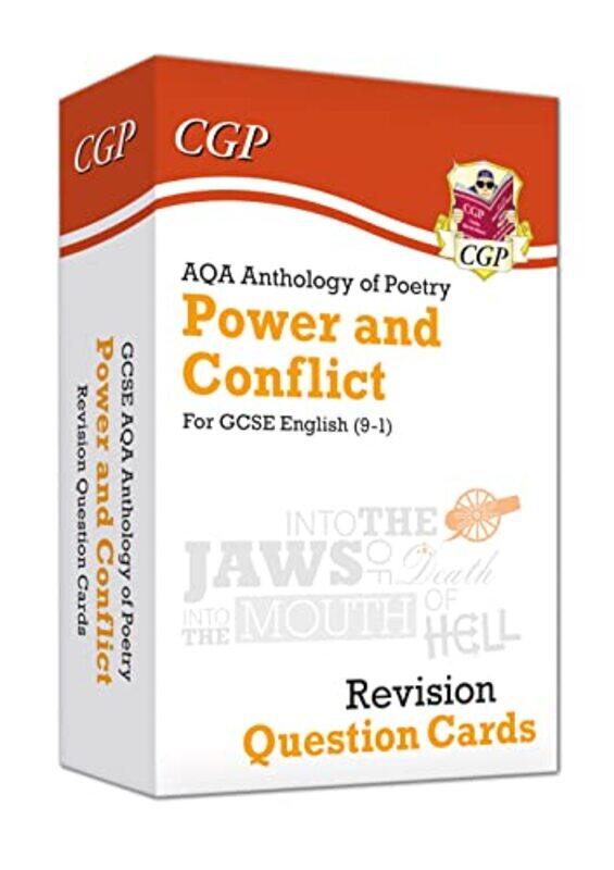 Gcse English: Aqa Power & Conflict Poetry Anthology - Revision Question Cards By Cgp Books - Cgp Books Hardcover
Gcse English: Aqa Power & Conflict Poetry Anthology - Revision Question Cards By Cgp Books - Cgp Books Hardcover