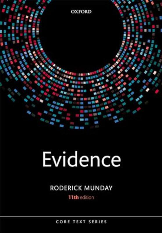 Evidence by Roderick Reader Emeritus in Law at the University of Cambridge Fellow Emeritus at Peterhouse, Cambridge Munday-Paperback
Evidence by Roderick Reader Emeritus in Law at the University of Cambridge Fellow Emeritus at Peterhouse, Cambridge Munday-Paperback