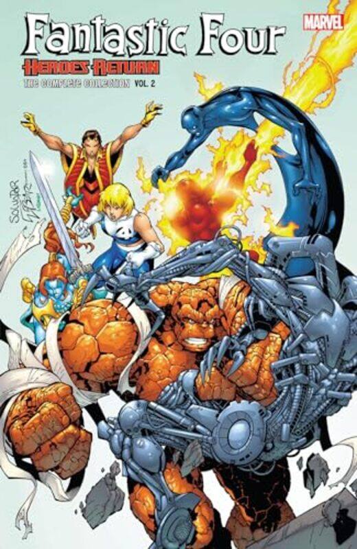 Fantastic Four Heroes Return The Complete Collection Vol 2 by Chris ClaremontLouise SimonsonSalvador Larroca-Paperback
Fantastic Four Heroes Return The Complete Collection Vol 2 by Chris ClaremontLouise SimonsonSalvador Larroca-Paperback