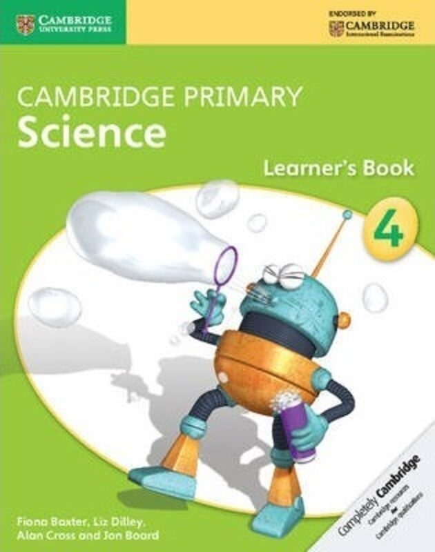 Cambridge Primary Science Stage 4 Learner's Book.paperback,By :Baxter, Fiona - Dilley, Liz - Cross, Alan - Board, Jon
Cambridge Primary Science Stage 4 Learner's Book.paperback,By :Baxter, Fiona - Dilley, Liz - Cross, Alan - Board, Jon