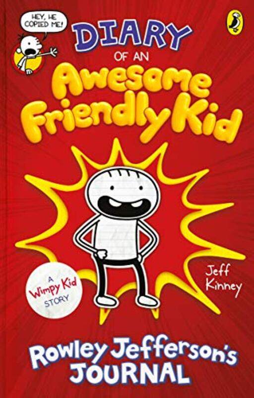 Diary of an Awesome Friendly Kid: Rowley Jefferson's Journal, Hardcover Book, By: Jeff Kinney
Diary of an Awesome Friendly Kid: Rowley Jefferson's Journal, Hardcover Book, By: Jeff Kinney