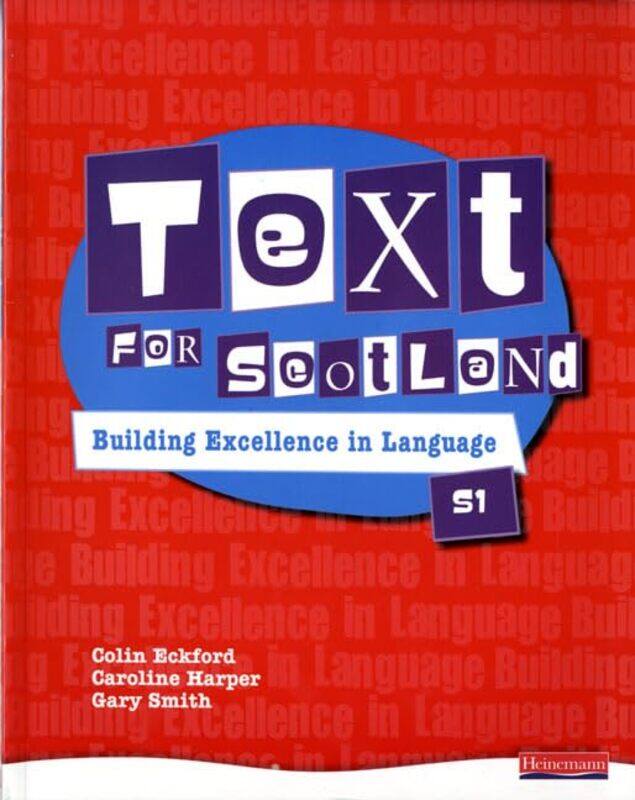 Text for Scotland Building Excellence in Language Book 1 by Tracey Kelly-Paperback
Text for Scotland Building Excellence in Language Book 1 by Tracey Kelly-Paperback