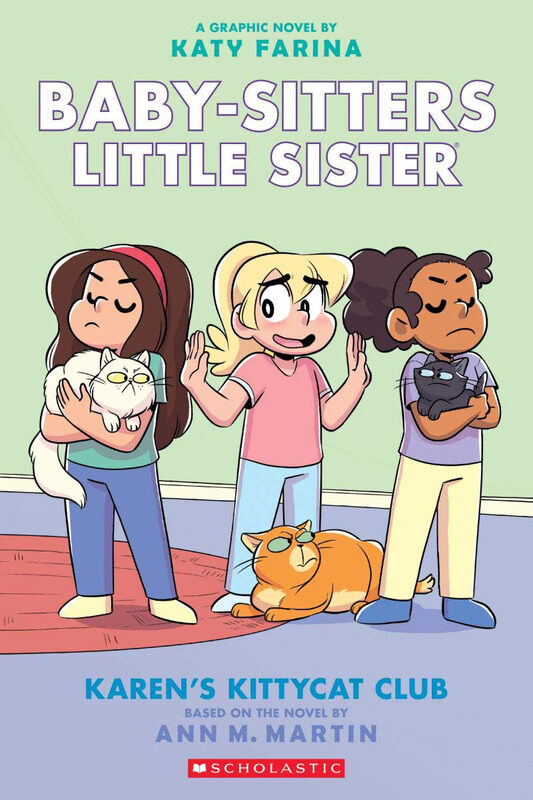 Karen's Kittycat Club (Baby-Sitters Little Sister Graphic Novel Adapted Edition, Paperback Book, By: Ann M Martin and Katy Farina
Karen's Kittycat Club (Baby-Sitters Little Sister Graphic Novel Adapted Edition, Paperback Book, By: Ann M Martin and Katy Farina