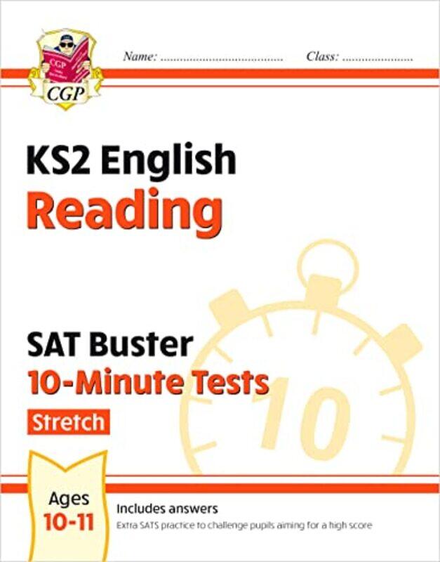 Ks2 English Sat Buster 10-Minute Tests: Reading - Stretch (For The 2024 Tests) By Cgp Books - Cgp Books Paperback
Ks2 English Sat Buster 10-Minute Tests: Reading - Stretch (For The 2024 Tests) By Cgp Books - Cgp Books Paperback