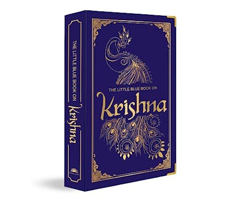 The Little Blue Book on Krishna (Deluxe Silk Hardbound) , Hardcover by Shubha Vilas
The Little Blue Book on Krishna (Deluxe Silk Hardbound) , Hardcover by Shubha Vilas