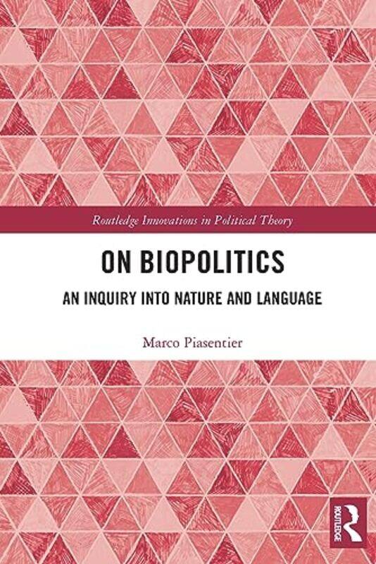 On Biopolitics by Marco University of Kent, Centre for Critical Thought Piasentier-Paperback
On Biopolitics by Marco University of Kent, Centre for Critical Thought Piasentier-Paperback