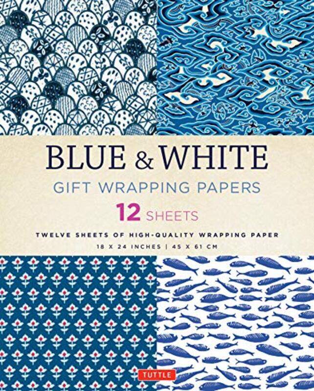 Blue & White Gift Wrapping Papers 12 Sheets by John LawlerAndy University of Central Lancashire UK Bilson-Paperback
Blue & White Gift Wrapping Papers 12 Sheets by John LawlerAndy University of Central Lancashire UK Bilson-Paperback