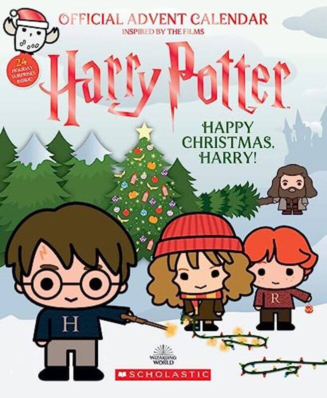 Happy Christmas, Harry! Official Harry Potter Advent Calendar,Paperback,by:Scholastic
Happy Christmas, Harry! Official Harry Potter Advent Calendar,Paperback,by:Scholastic