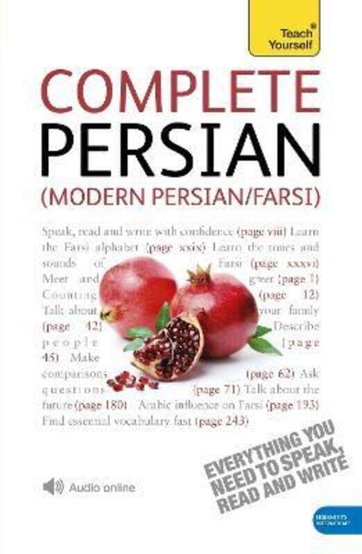 Complete Modern Persian Beginner to Intermediate Course: Learn to read, write, speak and understand.paperback,By :Farzad, Narguess
Complete Modern Persian Beginner to Intermediate Course: Learn to read, write, speak and understand.paperback,By :Farzad, Narguess