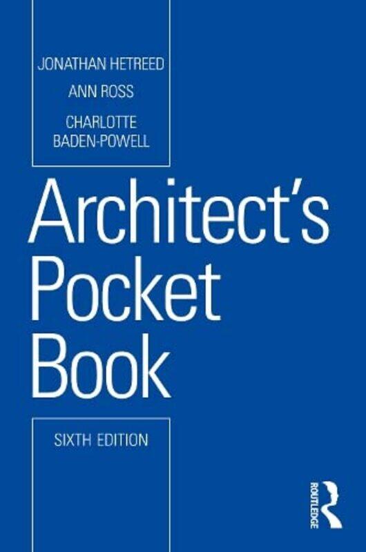 Architects Pocket Book By Hetreed Jonathan Ross Ann Badenpowell Charlotte Paperback
Architects Pocket Book By Hetreed Jonathan Ross Ann Badenpowell Charlotte Paperback