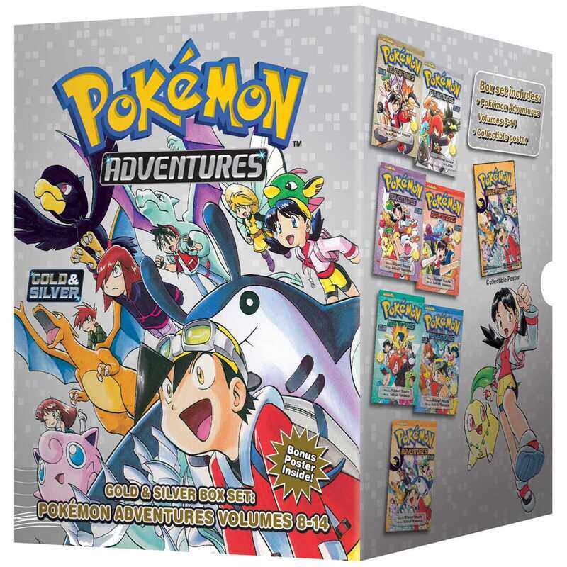 Pokemon Adventures Gold & Silver Box Set (Set Includes Vol. 8-14), Paperback Book, By: Hidenori Kusaka
Pokemon Adventures Gold & Silver Box Set (Set Includes Vol. 8-14), Paperback Book, By: Hidenori Kusaka