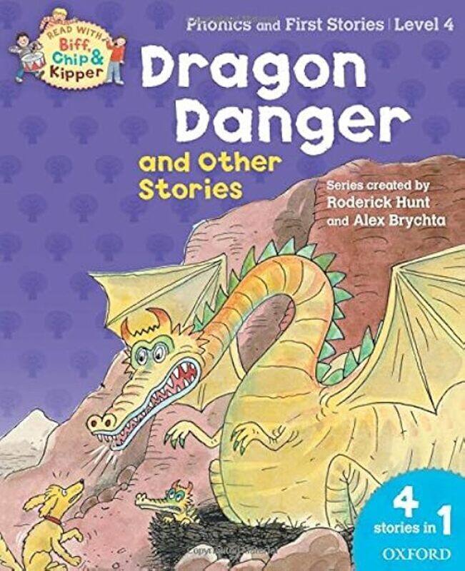 Oxford Reading Tree Read With Biff Chip And Kipper Ortread Withl4 Bindup Dragon Danger by Roderick Hunt Paperback
Oxford Reading Tree Read With Biff Chip And Kipper Ortread Withl4 Bindup Dragon Danger by Roderick Hunt Paperback