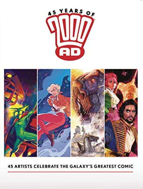 45 Years Of 2000 Ad Anniversary Art Book by Kevin O'NeillHenry FlintMike Allred-Hardcover
45 Years Of 2000 Ad Anniversary Art Book by Kevin O'NeillHenry FlintMike Allred-Hardcover