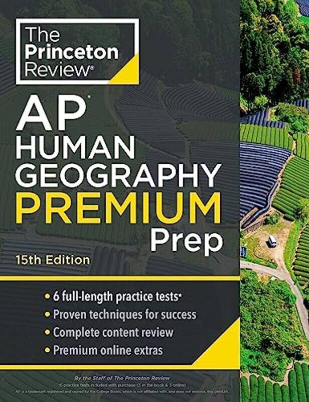 Princeton Review AP Human Geography Premium Prep 2024 by Michael Hawton-Paperback
Princeton Review AP Human Geography Premium Prep 2024 by Michael Hawton-Paperback