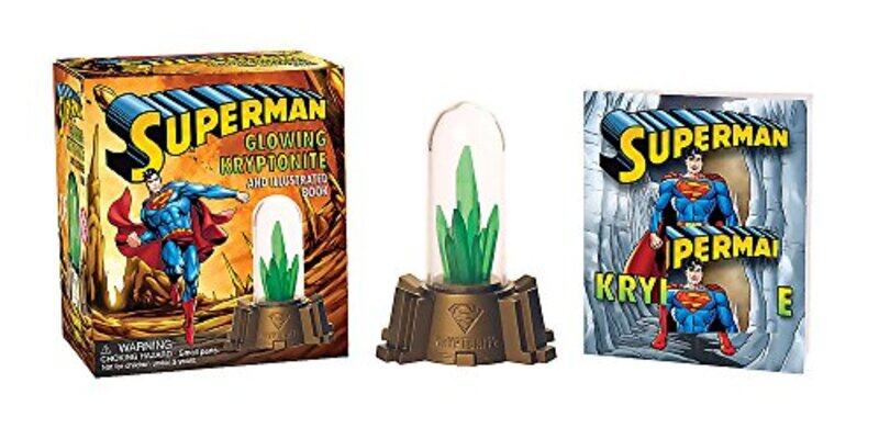 Superman: Glowing Kryptonite and Illustrated Book (Mega Mini Kits), Paperback Book, By: Donald Lemke
Superman: Glowing Kryptonite and Illustrated Book (Mega Mini Kits), Paperback Book, By: Donald Lemke
