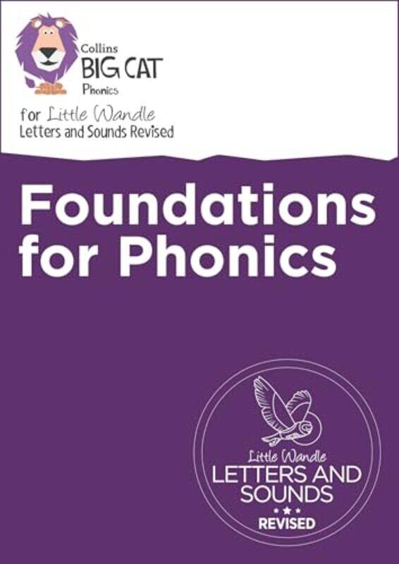 Foundations For Phonics Set Big Cat Phonics For Little Wandle Letters And Sounds Revised Sets by Collins Big Cat-Paperback
Foundations For Phonics Set Big Cat Phonics For Little Wandle Letters And Sounds Revised Sets by Collins Big Cat-Paperback