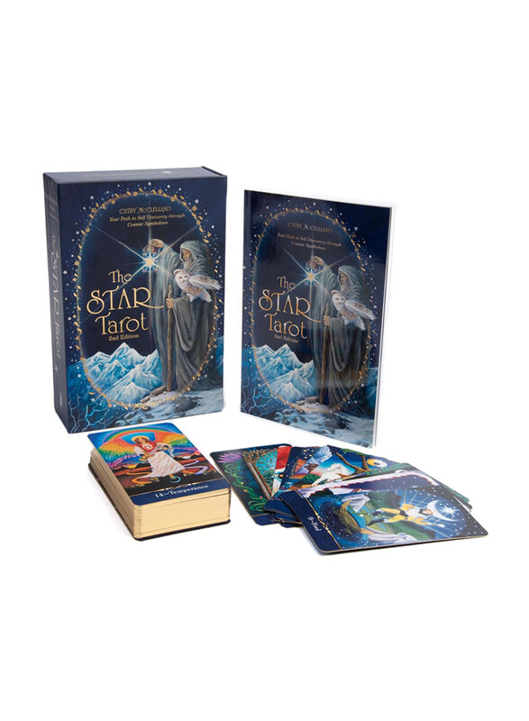 The Star Tarot: Your Path to Self-Discovery Through Cosmic Symbolism, Paperback Book, By: Cathy McClelland
The Star Tarot: Your Path to Self-Discovery Through Cosmic Symbolism, Paperback Book, By: Cathy McClelland