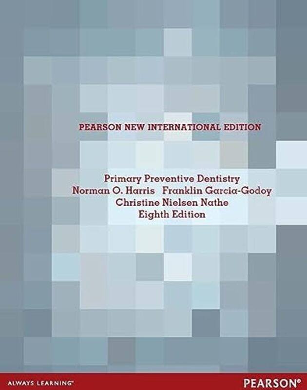 Primary Preventive Dentistry by Norman HarrisFranklin Garcia-GodoyChristine Nathe-Paperback
Primary Preventive Dentistry by Norman HarrisFranklin Garcia-GodoyChristine Nathe-Paperback