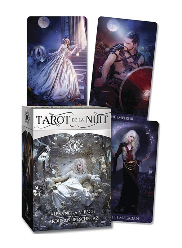 Tarot de la Nuit, Mixed Media: Card Deck & Book, By: Carole-Anne Eschenazi, Alexandra V. Bach
Tarot de la Nuit, Mixed Media: Card Deck & Book, By: Carole-Anne Eschenazi, Alexandra V. Bach
