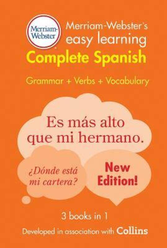 Merriam-Webster's Easy Learning Complete Spanish.paperback,By :Merriam-Webster, Inc.
Merriam-Webster's Easy Learning Complete Spanish.paperback,By :Merriam-Webster, Inc.