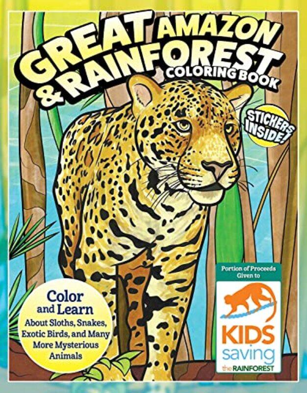 Great Amazon and Rainforest Coloring Book by Editors of Design Originals-Paperback
Great Amazon and Rainforest Coloring Book by Editors of Design Originals-Paperback