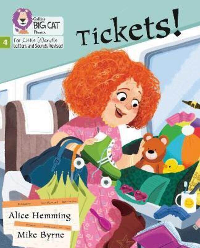 Big Cat Phonics for Little Wandle Letters and Sounds Revised - Tickets!: Phase 4 Set 1,Paperback,ByHemming, Alice - Byrne, Mike - Collins Big Cat
Big Cat Phonics for Little Wandle Letters and Sounds Revised - Tickets!: Phase 4 Set 1,Paperback,ByHemming, Alice - Byrne, Mike - Collins Big Cat