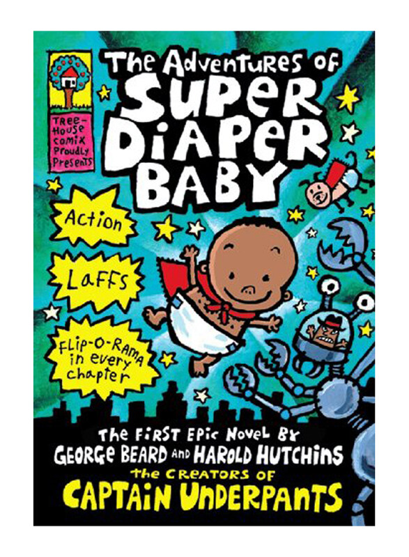 The Adventures of Super Diaper Baby: A Graphic Novel Super Diaper Baby #1, Hardcover Book, By: Dav Pilkey
The Adventures of Super Diaper Baby: A Graphic Novel Super Diaper Baby #1, Hardcover Book, By: Dav Pilkey