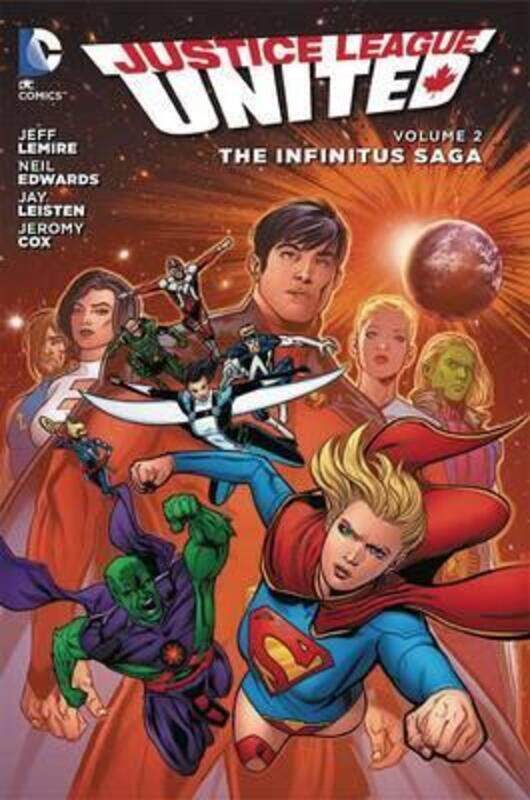 Justice League United Vol. 2: The Infinitus Saga (The New 52).Hardcover,By :Jeff Lemire
Justice League United Vol. 2: The Infinitus Saga (The New 52).Hardcover,By :Jeff Lemire
