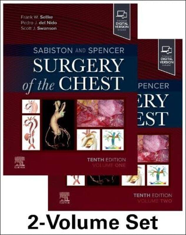 Sabiston and Spencer Surgery of the Chest by Sellke, Frank W., MD (Karl Karlson & Gloria Karlson Professor and Chief of Cardiothoracic Surgery an - Pa
Sabiston and Spencer Surgery of the Chest by Sellke, Frank W., MD (Karl Karlson & Gloria Karlson Professor and Chief of Cardiothoracic Surgery an - Pa