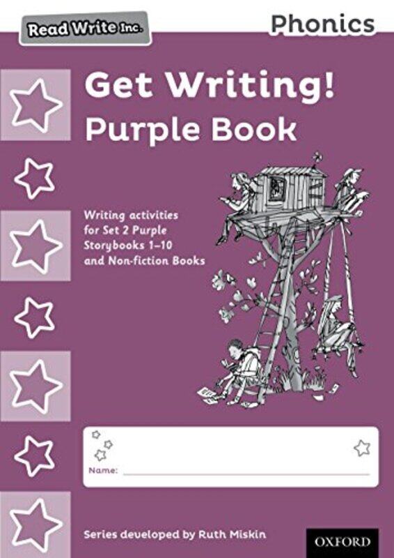 Read Write Inc Phonics Get Writing! Purple Book Pack of 10 by Jack Prelutsky-Paperback
Read Write Inc Phonics Get Writing! Purple Book Pack of 10 by Jack Prelutsky-Paperback