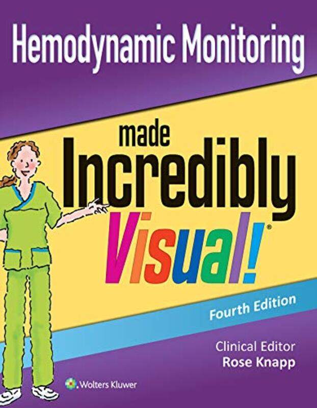 Hemodynamic Monitoring Made Incredibly Visual by Knapp, Rose, Dnp, Rn, Aprn-Bc - Paperback
Hemodynamic Monitoring Made Incredibly Visual by Knapp, Rose, Dnp, Rn, Aprn-Bc - Paperback