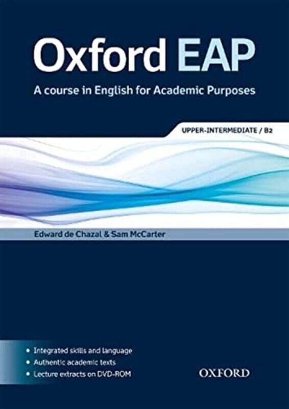 Oxford Eap Upperintermediateb2 Students Book And Dvdrom Pack by - Paperback
Oxford Eap Upperintermediateb2 Students Book And Dvdrom Pack by - Paperback
