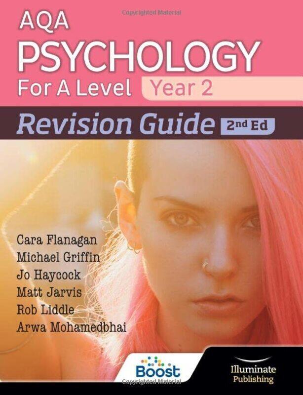 Aqa Psychology For A Level Year 2 Revision Guide: 2Nd Edition By Cara Flanagan Paperback
Aqa Psychology For A Level Year 2 Revision Guide: 2Nd Edition By Cara Flanagan Paperback