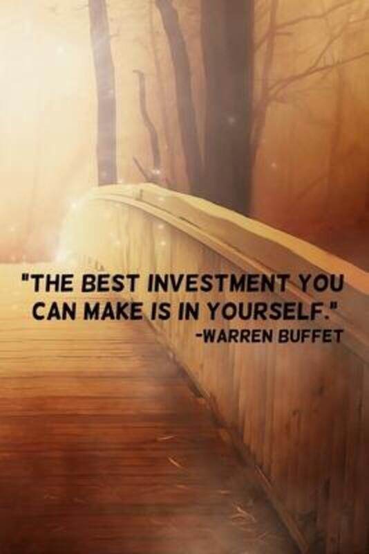 The best investment you can make is in yourself.: 110 Pages Inspirational Notebook With Quote By War.paperback,By :Goal, Score Your
The best investment you can make is in yourself.: 110 Pages Inspirational Notebook With Quote By War.paperback,By :Goal, Score Your
