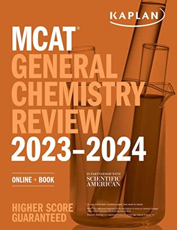 MCAT General Chemistry Review 2023-2024: Online + Book,Paperback,By:Kaplan Test Prep
MCAT General Chemistry Review 2023-2024: Online + Book,Paperback,By:Kaplan Test Prep