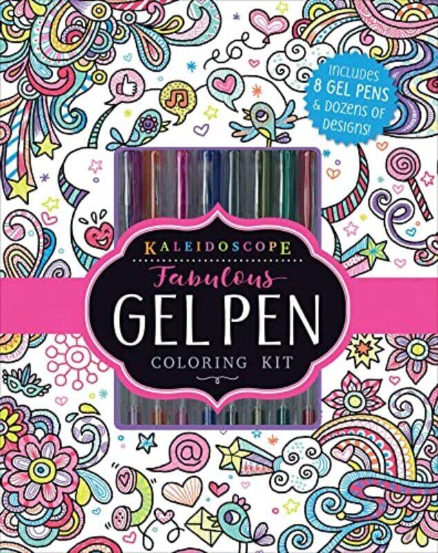 Kaleidoscope Fabulous Gel Pen Coloring Kit by Editors of Silver Dolphin Books Paperback
Kaleidoscope Fabulous Gel Pen Coloring Kit by Editors of Silver Dolphin Books Paperback