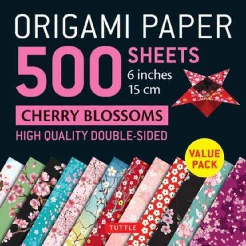 Origami Paper 500 sheets Cherry Blossoms 6 inch (15 cm): Tuttle Origami Paper: High-Quality Double-S.paperback,By :Publishing, Tuttle
Origami Paper 500 sheets Cherry Blossoms 6 inch (15 cm): Tuttle Origami Paper: High-Quality Double-S.paperback,By :Publishing, Tuttle